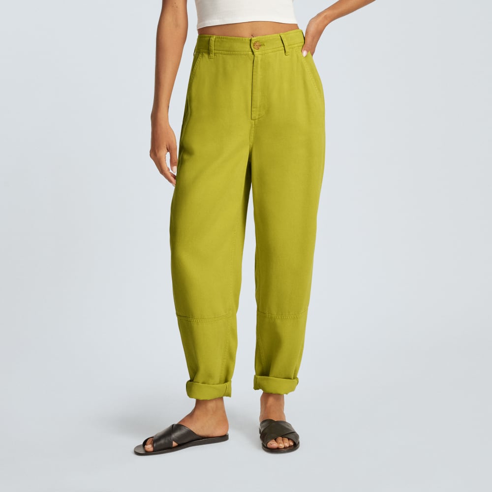The Chino in Buttersoft in Key Lime — alternate view