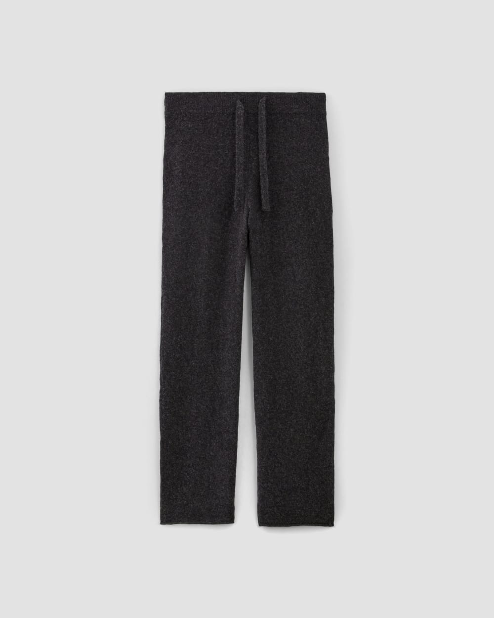 The Cozy-Stretch Straight-Leg Sweatpant in Charcoal — alternate view
