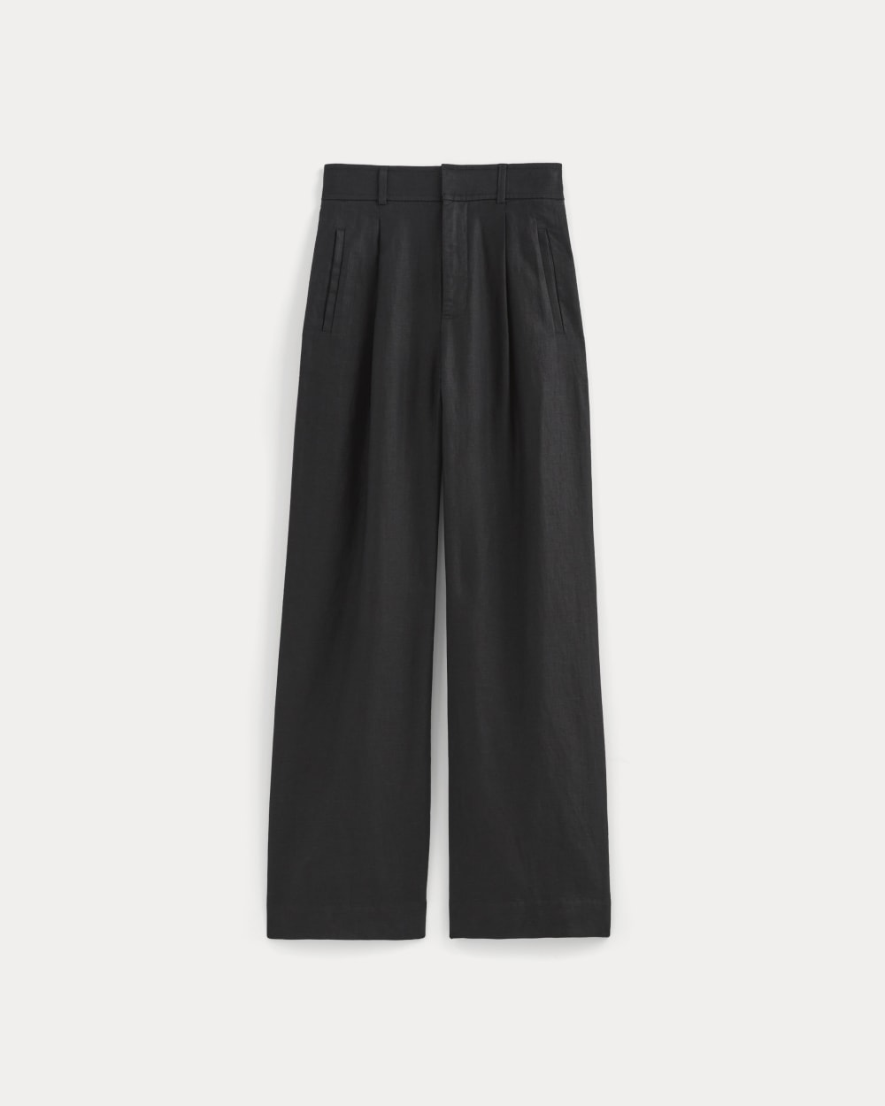The Linen Way-High® Drape Pant in Black — alternate view