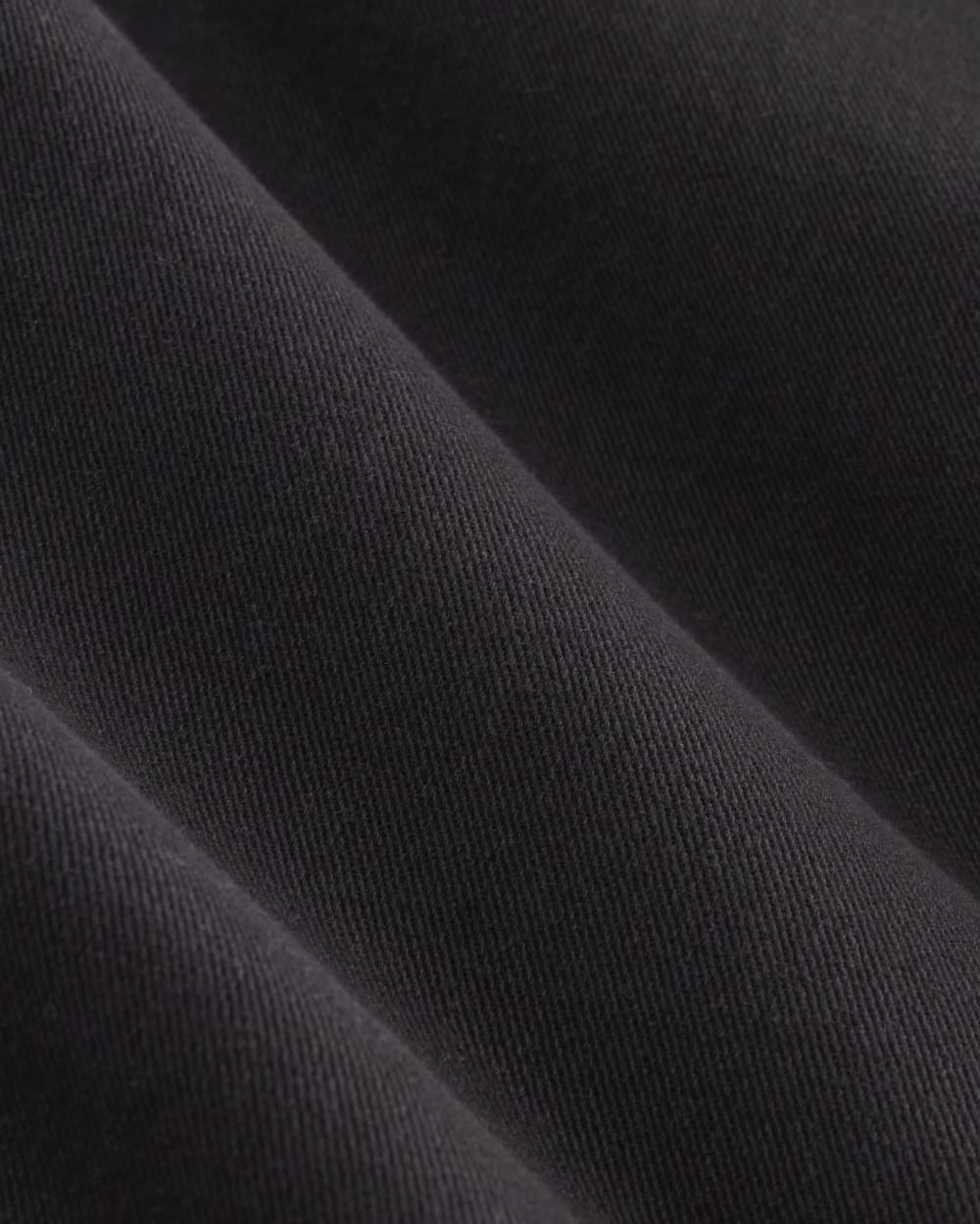 The Utility Barrel Pant in Black — detail view