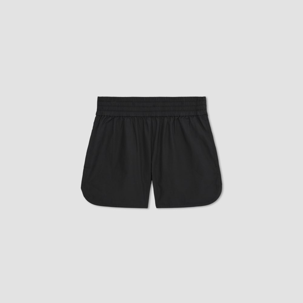 The Poplin Boxer Short in Black — alternate view