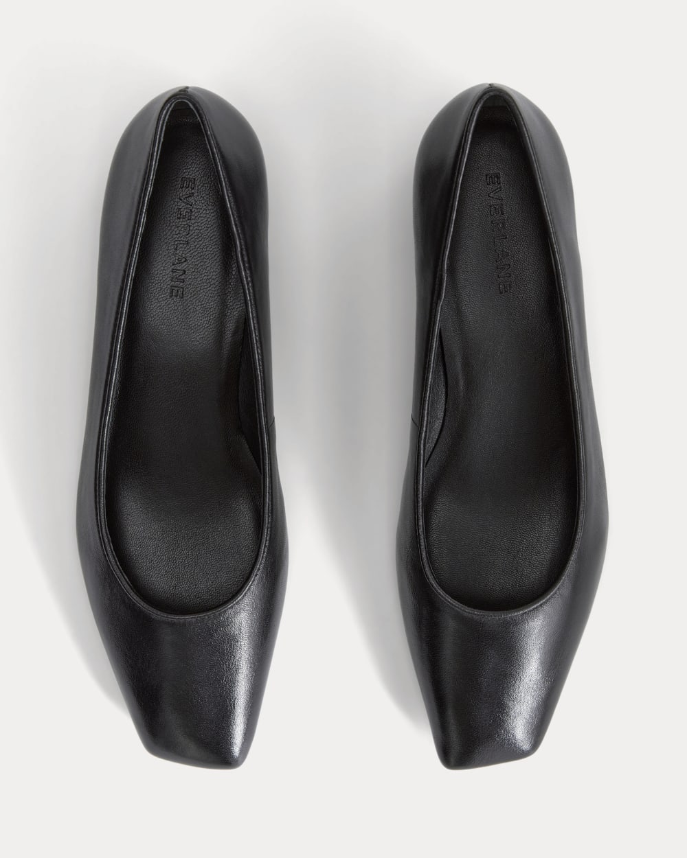 The Ballet Pump in Black — alternate view