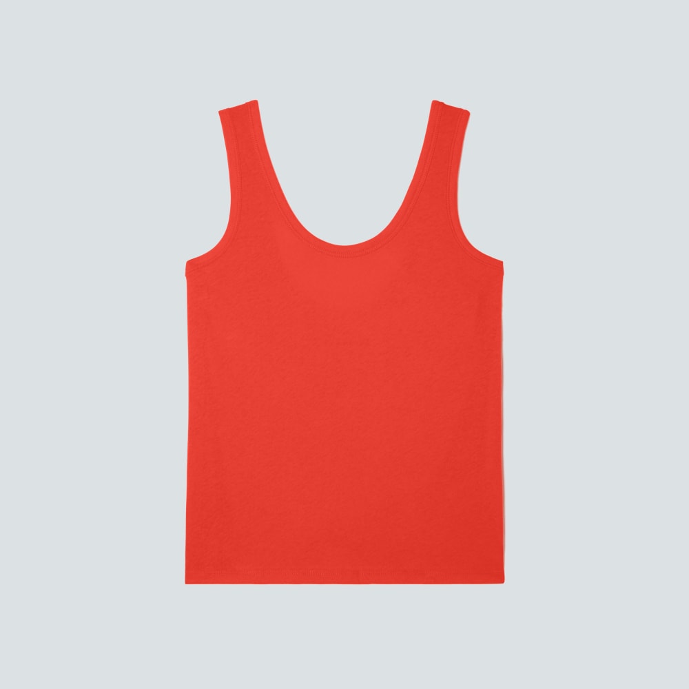 The Air Tank in Red Orange — alternate view