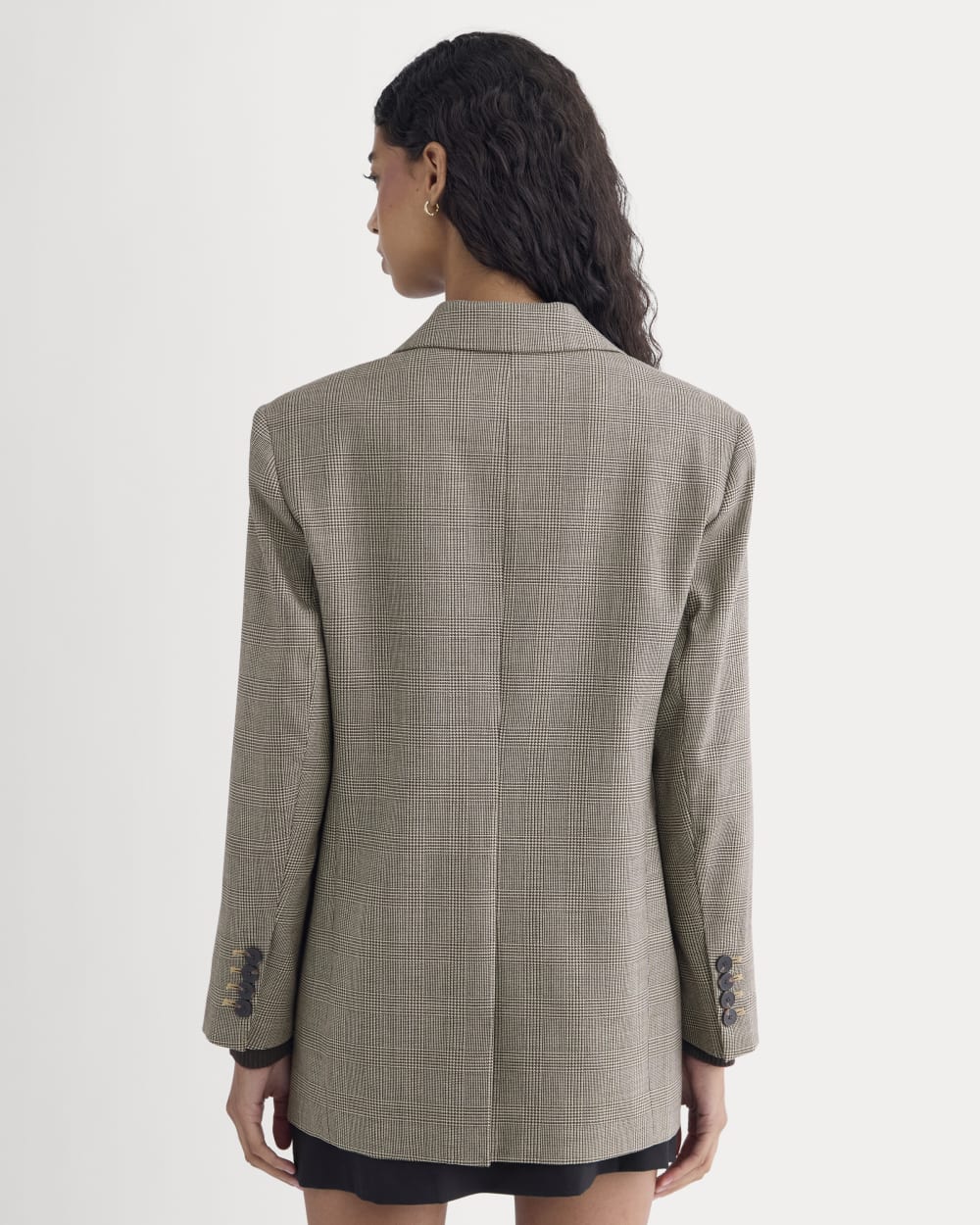 Blazer in Tailor Twill in Khaki — detail view