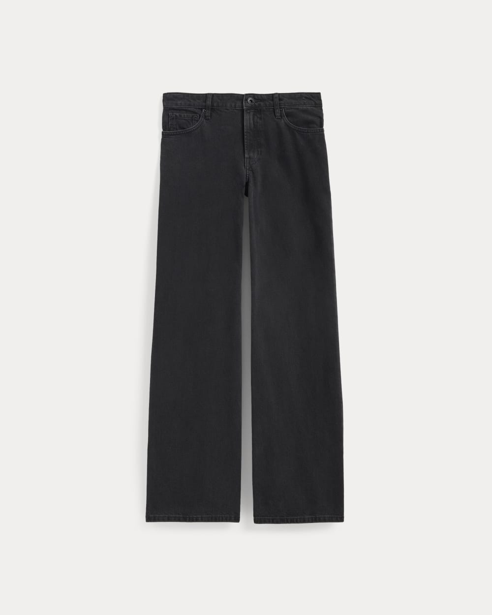 The Low-Key Jean in Washed Black — alternate view