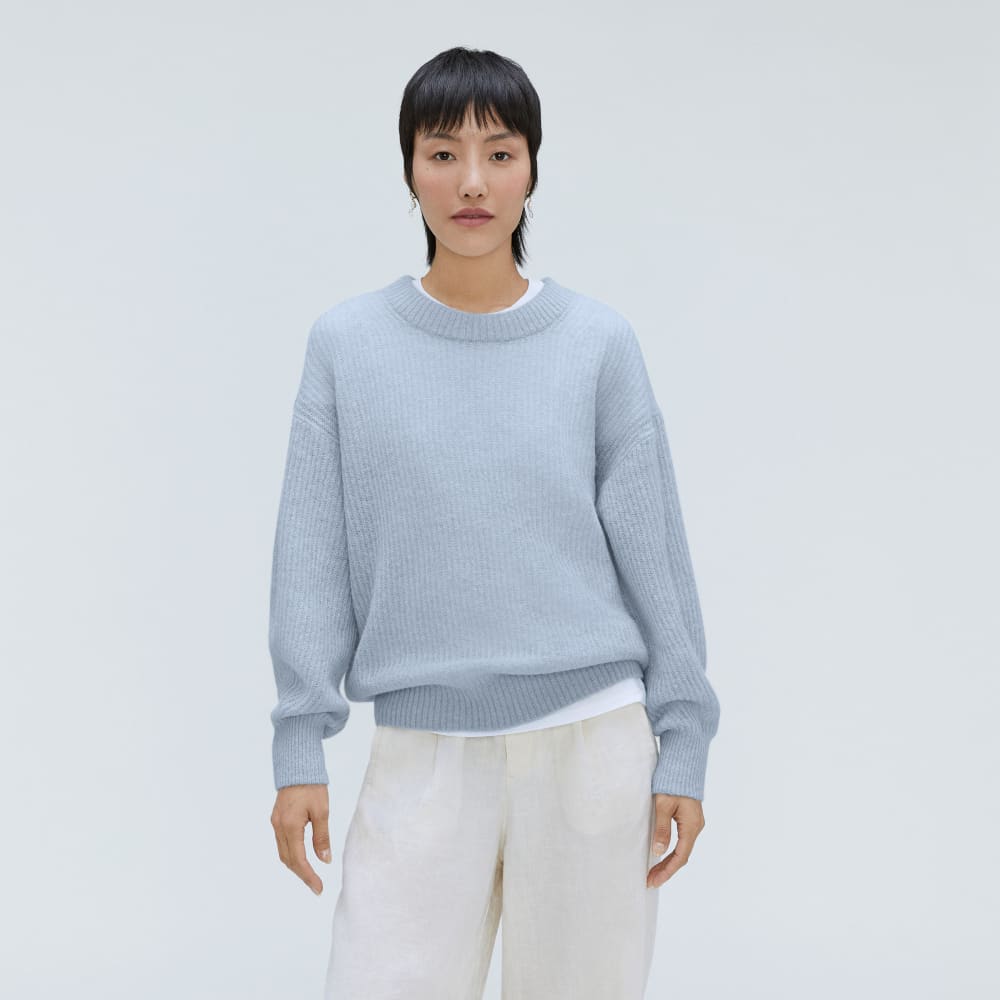 The Cocoon Crew in Alpaca in Mist — front view