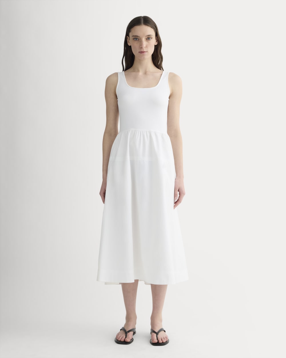 The Form Riviera Dress in White — front view