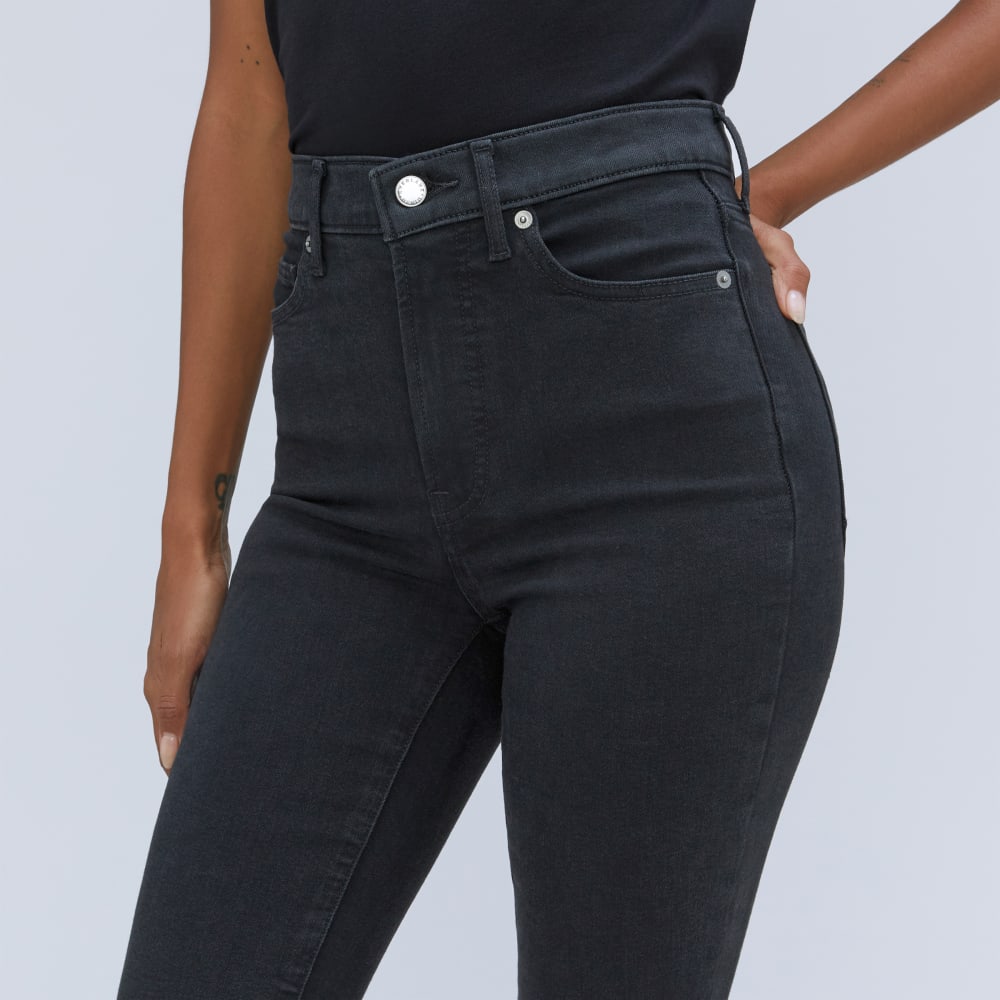 The Way-High® Skinny Jean in Ash — detail view