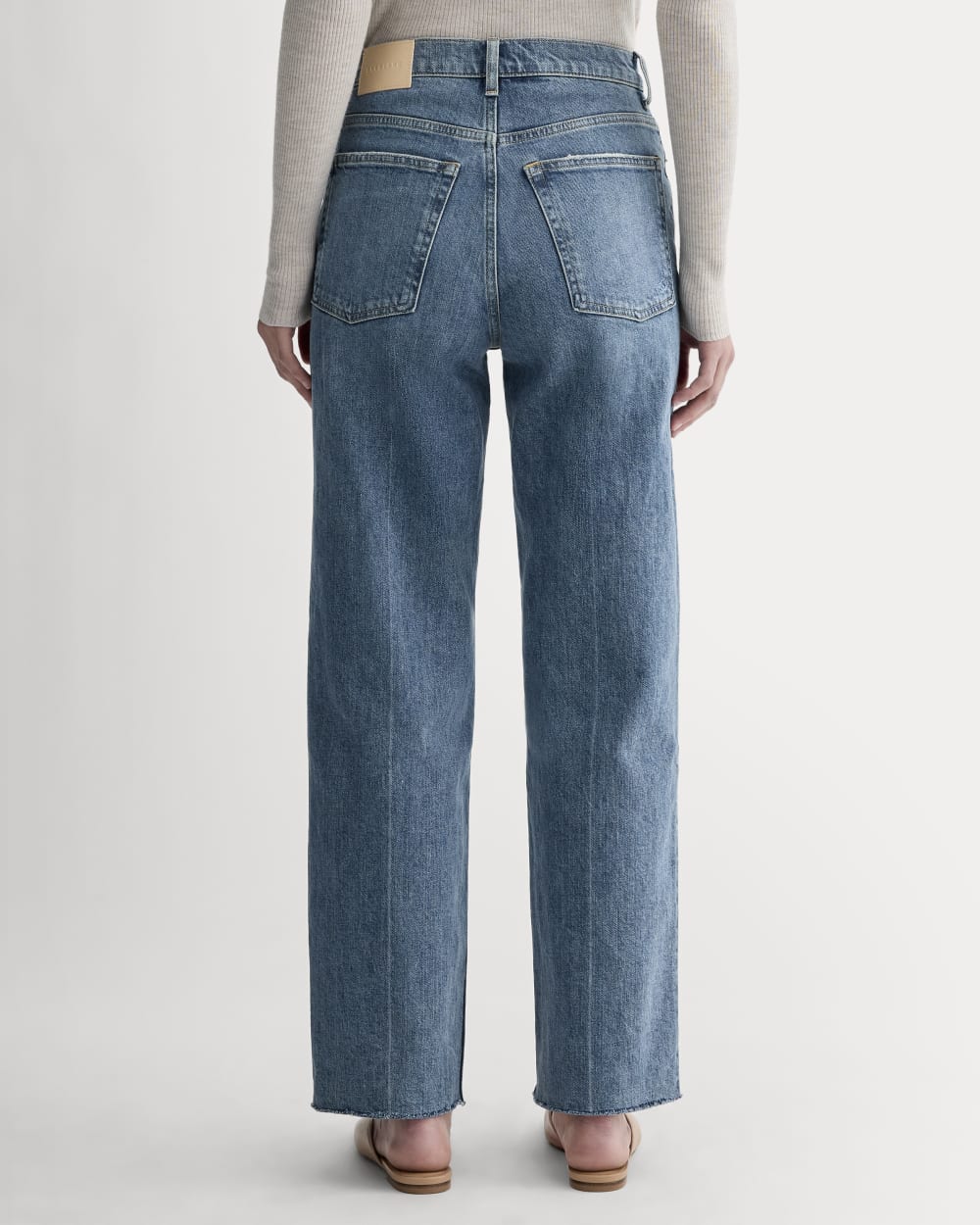 The Way-High® Jean in Distressed — detail view
