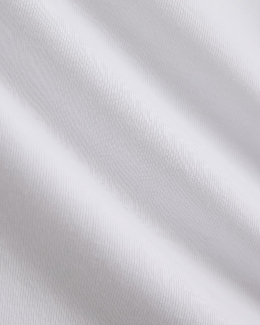 Tissue Layered Tank in White — detail view