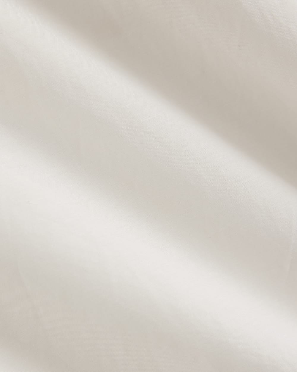 Scalloped-Collar Square Shirt in Bone — detail view