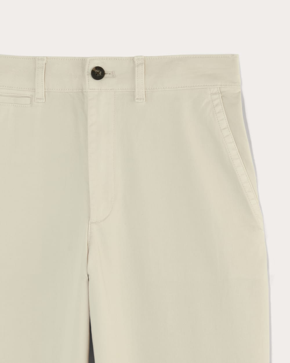 The Wide-Leg Chino in Birch — detail view