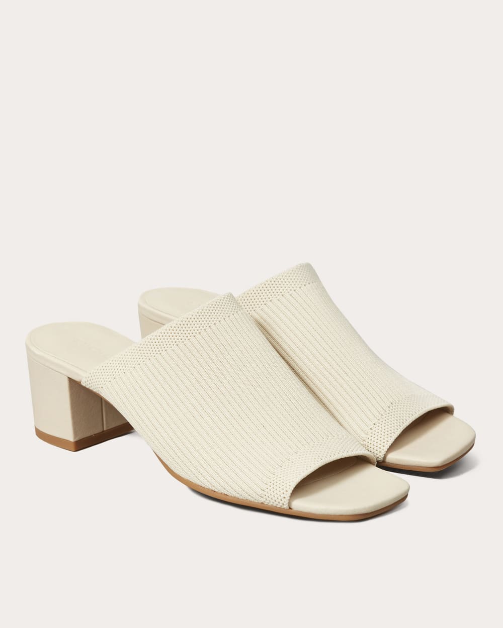 The Glove Mule in ReKnit in Bone — alternate view