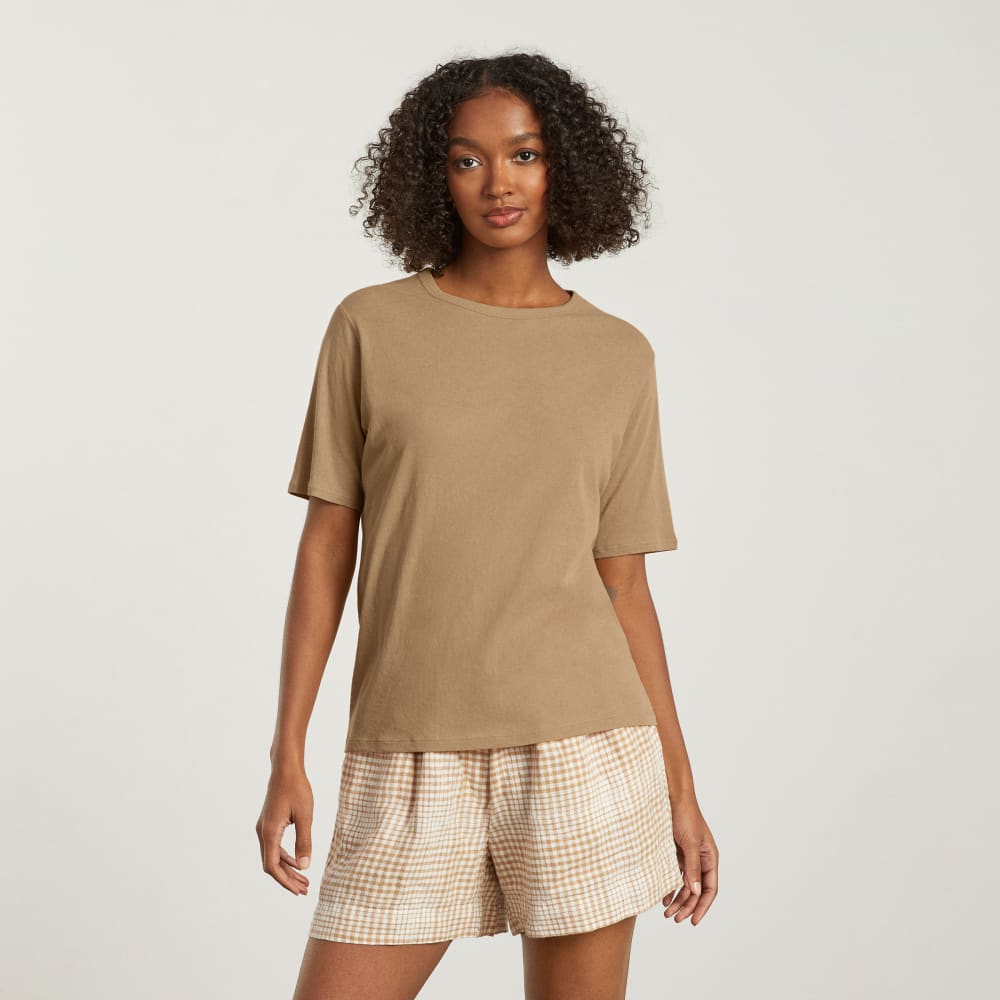 The Air Tee in Iced Coffee — alternate view