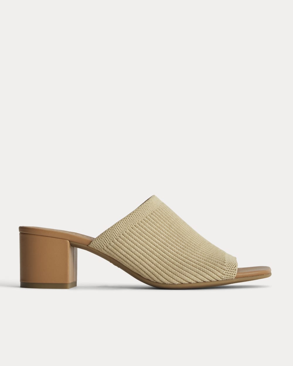 The Glove Mule in ReKnit in Raffia — front view