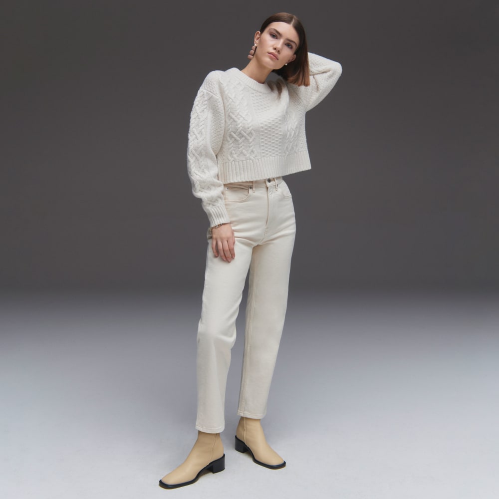 The Original Cheeky® Jean in Ecru — detail view