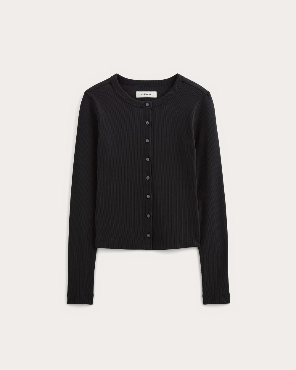 The Selfie Cardigan in Black — alternate view