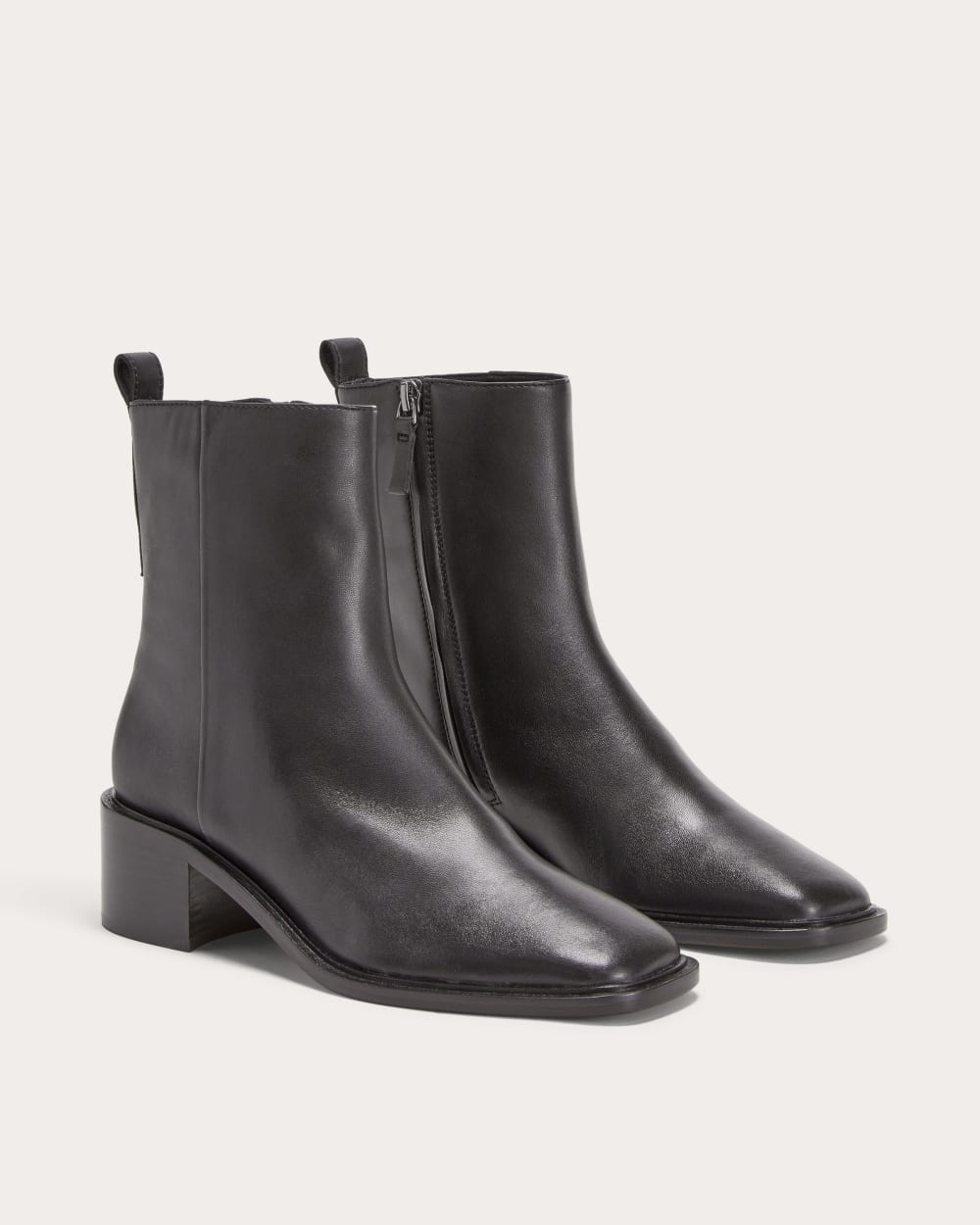 The City Boot in Black — alternate view