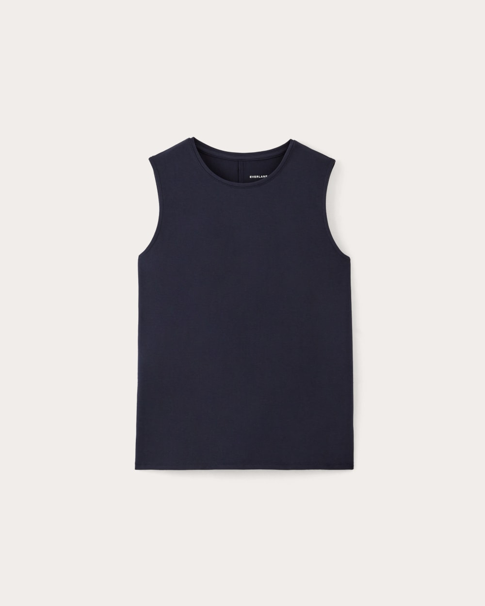 The Form Tank in Navy — alternate view