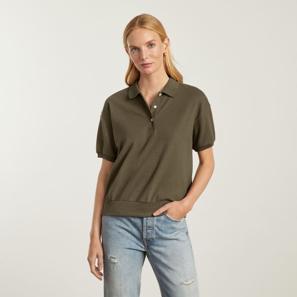 The Oversized Polo in Beech — alternate view