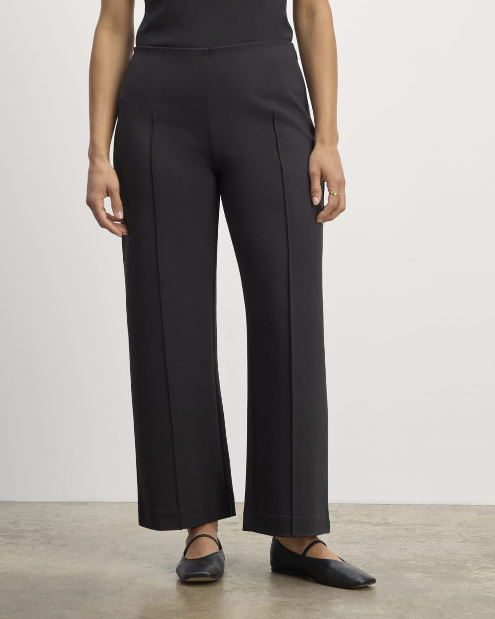 The Dream Trouser in Black — detail view
