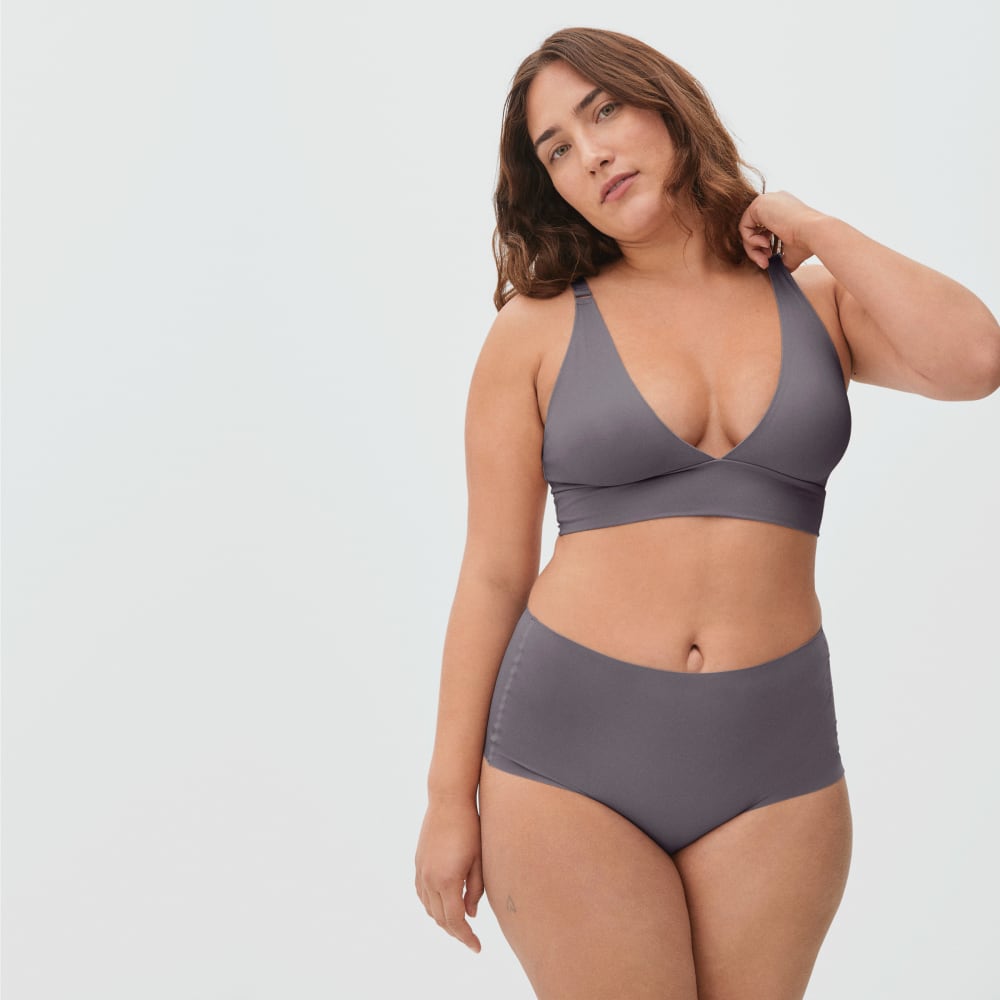 The Invisible High-Rise Hipster in Plum Grey — alternate view