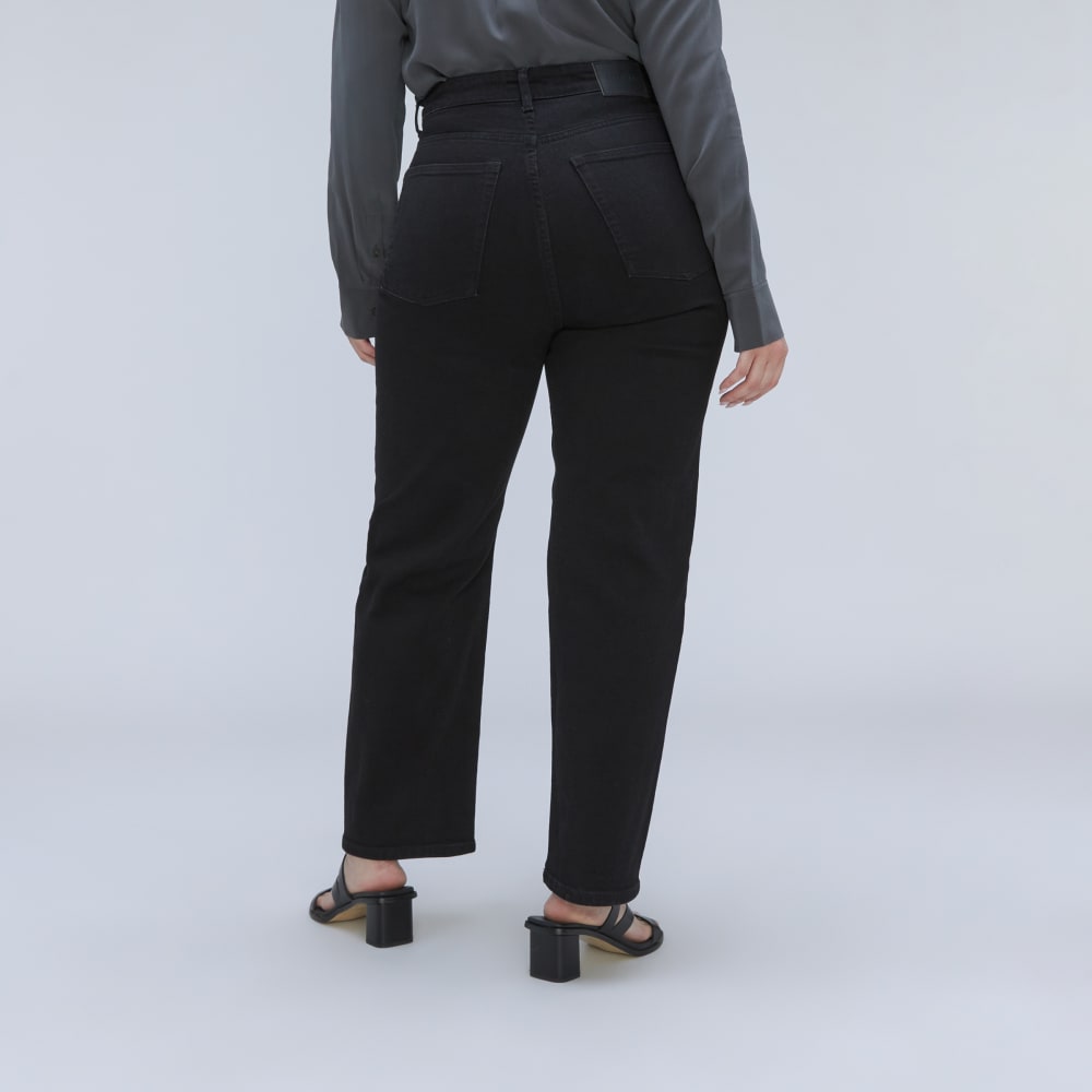 The Way-High® Hourglass Jean in Coal — detail view