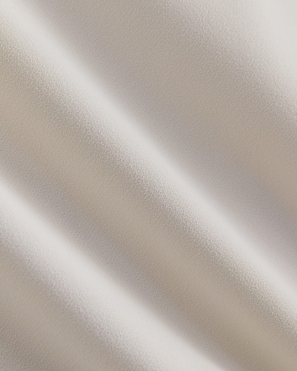 Drapey Crepe Top in Birch — detail view