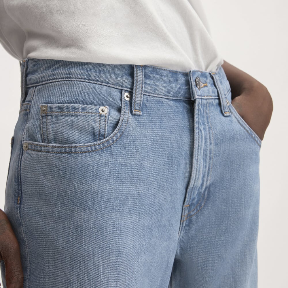 The Slouch Bootcut Jean in Sunkissed Breeze — detail view