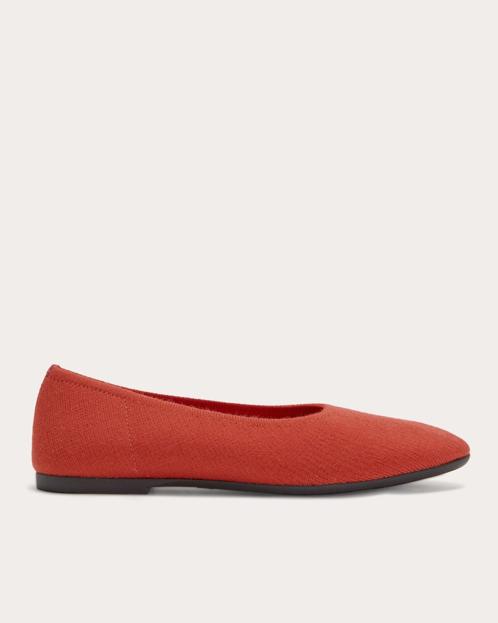 The Day Glove in ReKnit in Poppy Red — front view