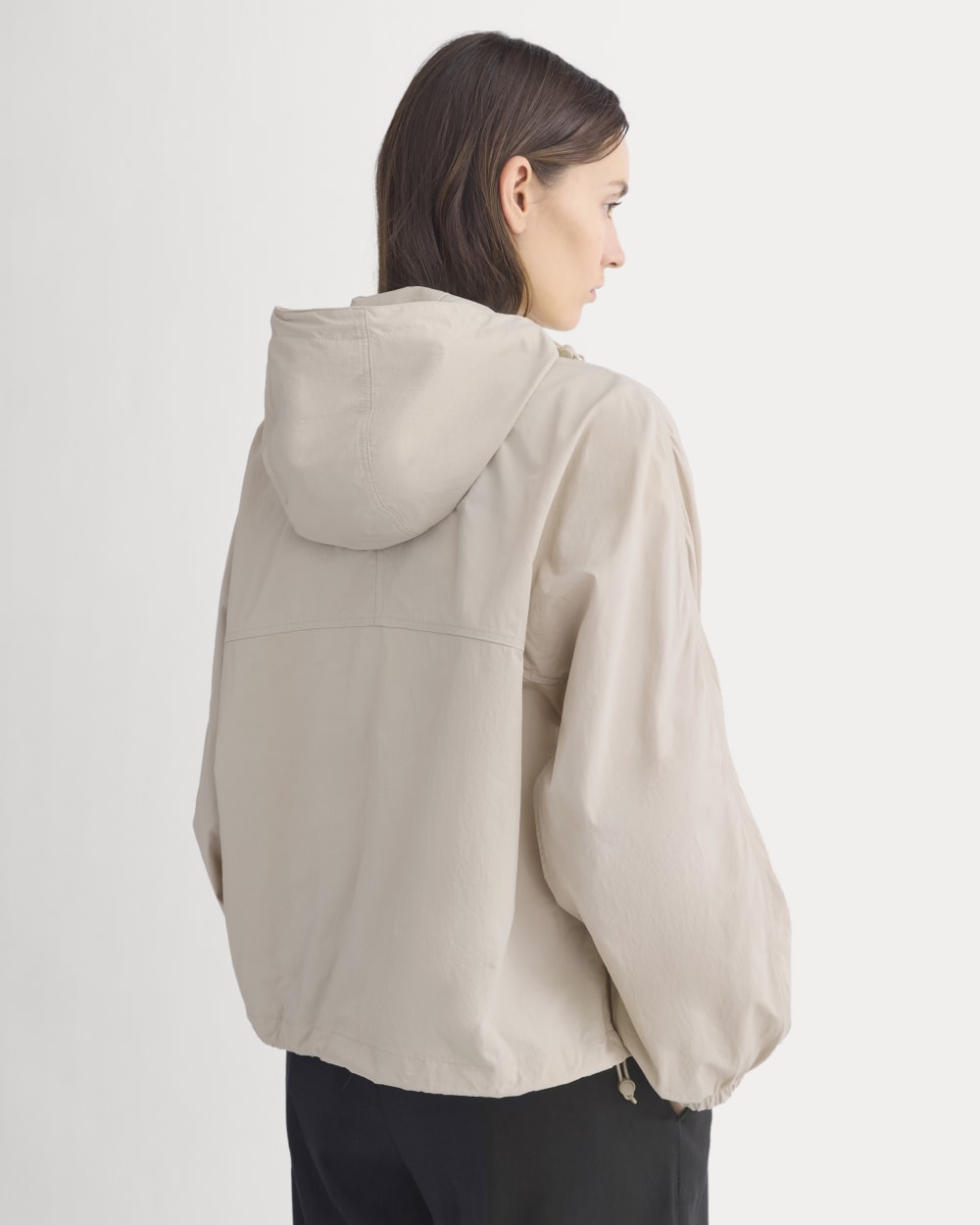 Parachute Jacket in Peyote — detail view