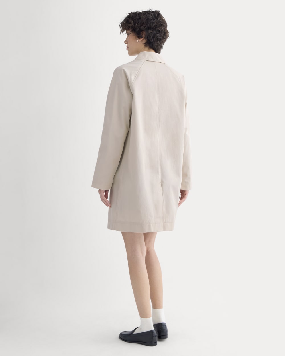 The Mac Coat in Peyote — detail view