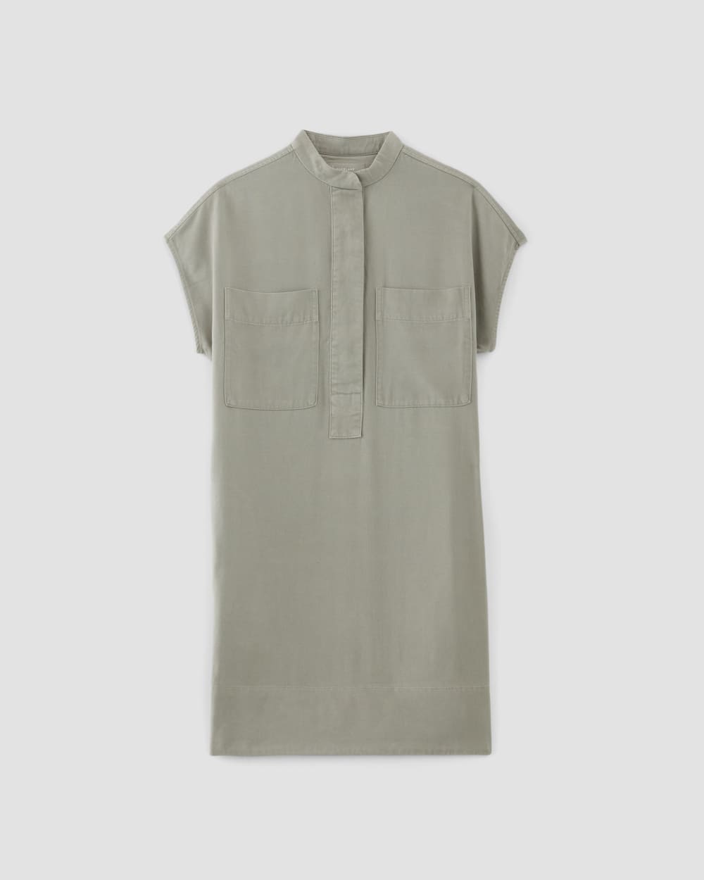 The TENCEL™ Easy Workwear Dress in Sage Green — alternate view