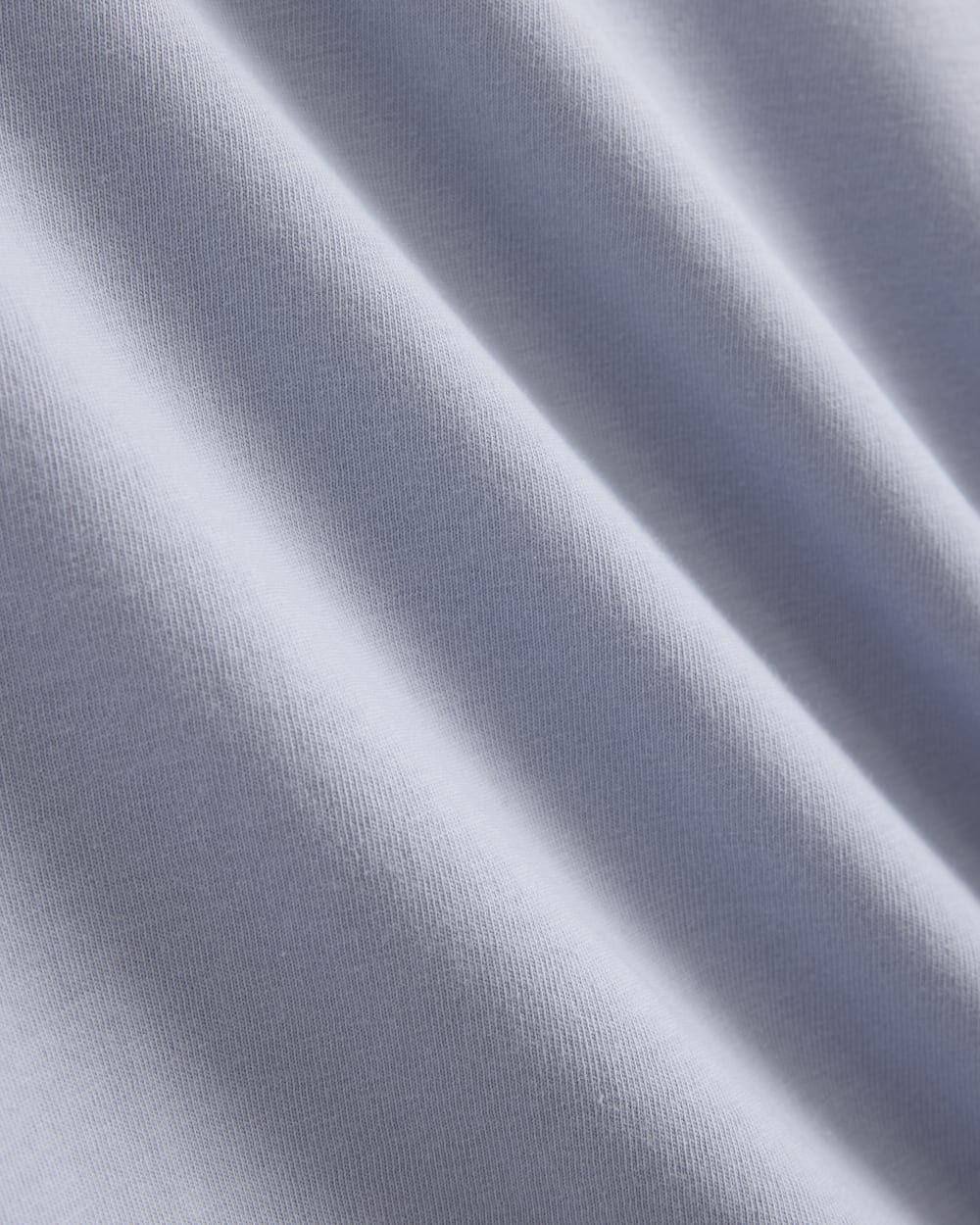 The Box-Cut Tee in Essential Cotton in Aleutian — detail view