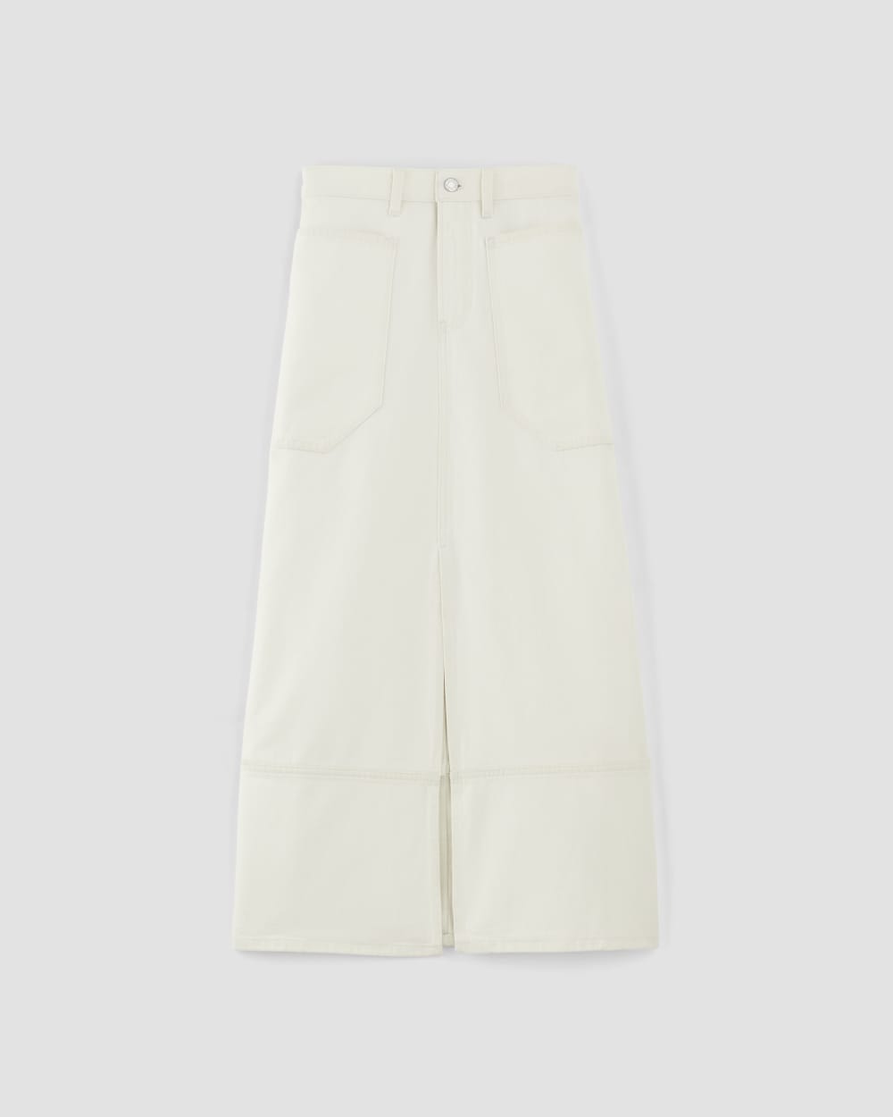 The Gardener Skirt in Bone — alternate view