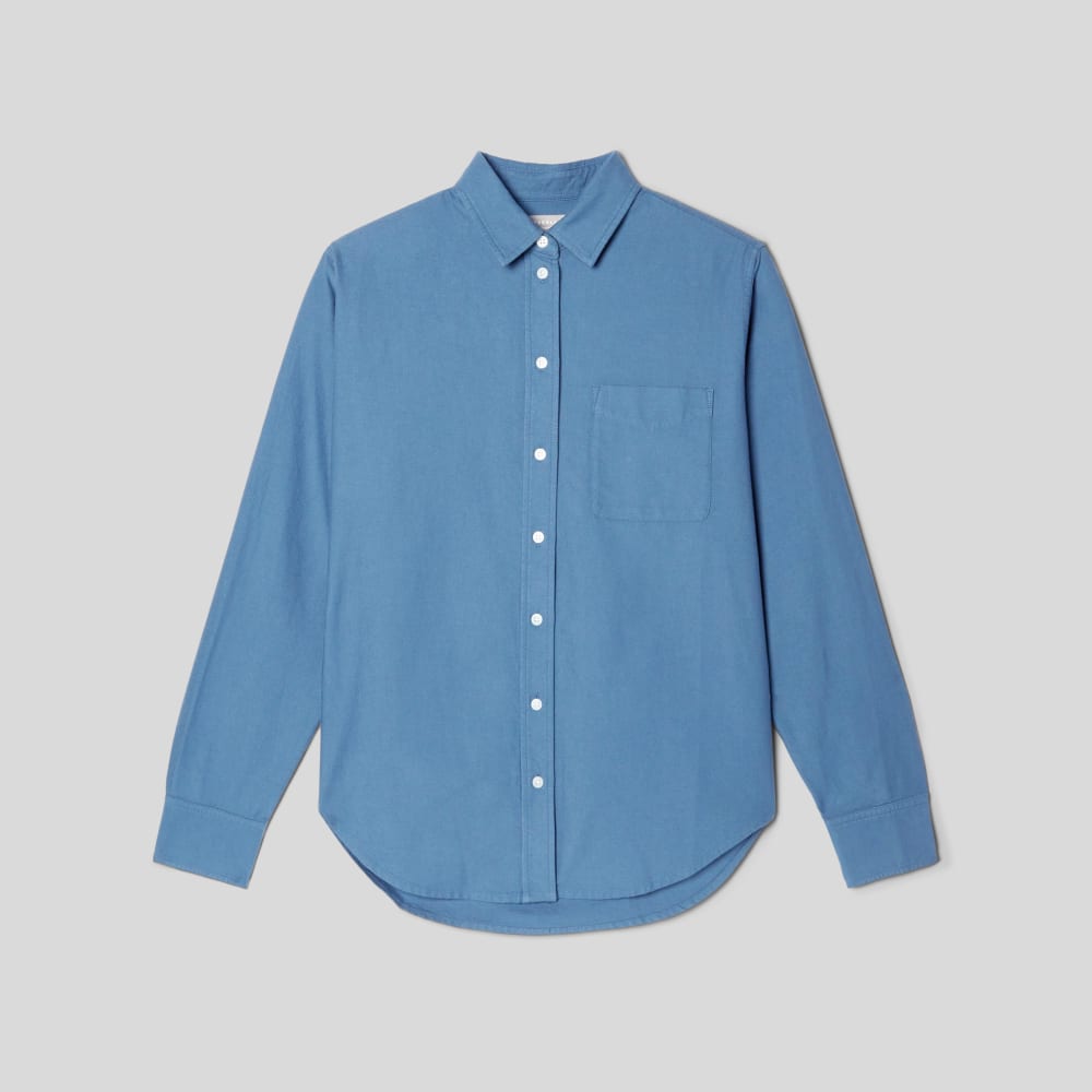 The Must-Have Oxford Shirt in Bluefin — alternate view