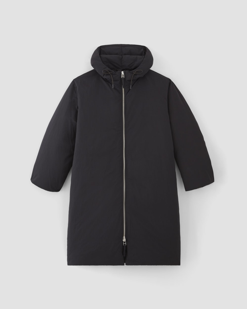 The Long Re:Down® Puffer in Black — alternate view
