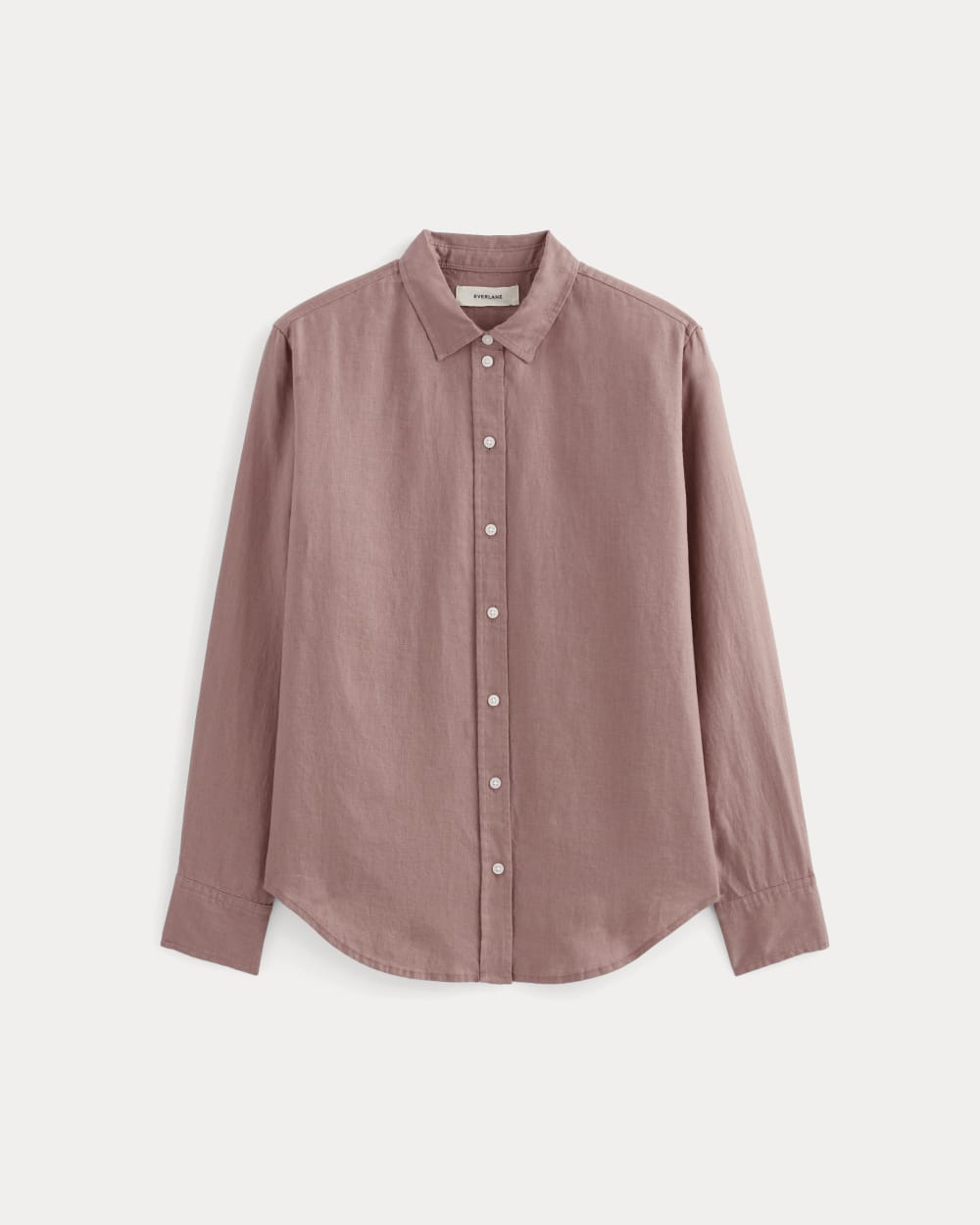 The Must-Have Shirt in Linen in Rose Dusk — alternate view