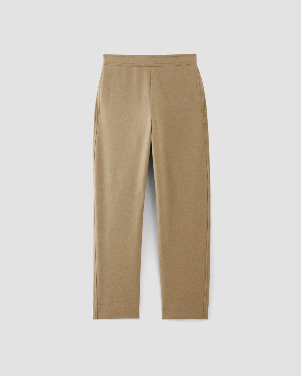 The Wool Flannel Pull-On Pant in Tiger's Eye — alternate view