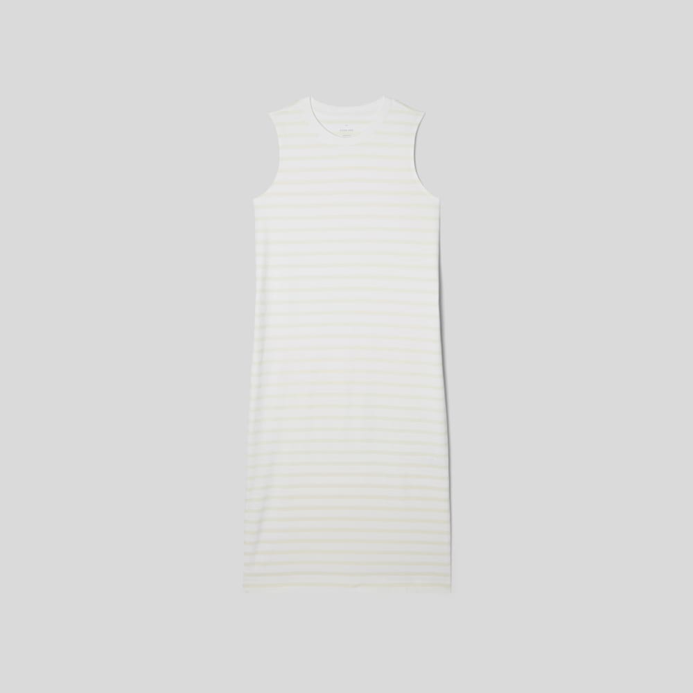 The Weekend Tank Dress in Brazilian Sand / Canvas Tan — alternate view