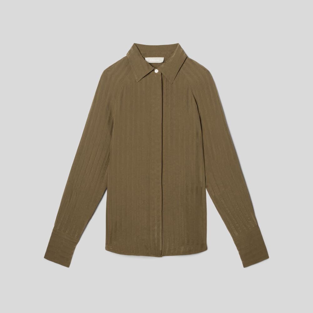 The City Stripe Shirt in Beech — alternate view