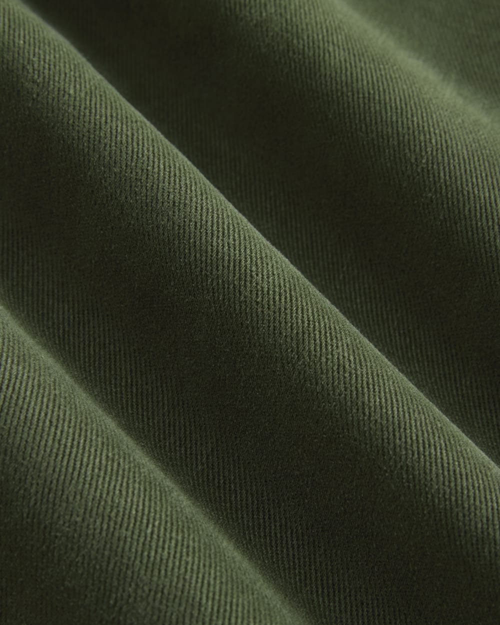Boxy Shirt in Buttersoft in Dark Forest — detail view