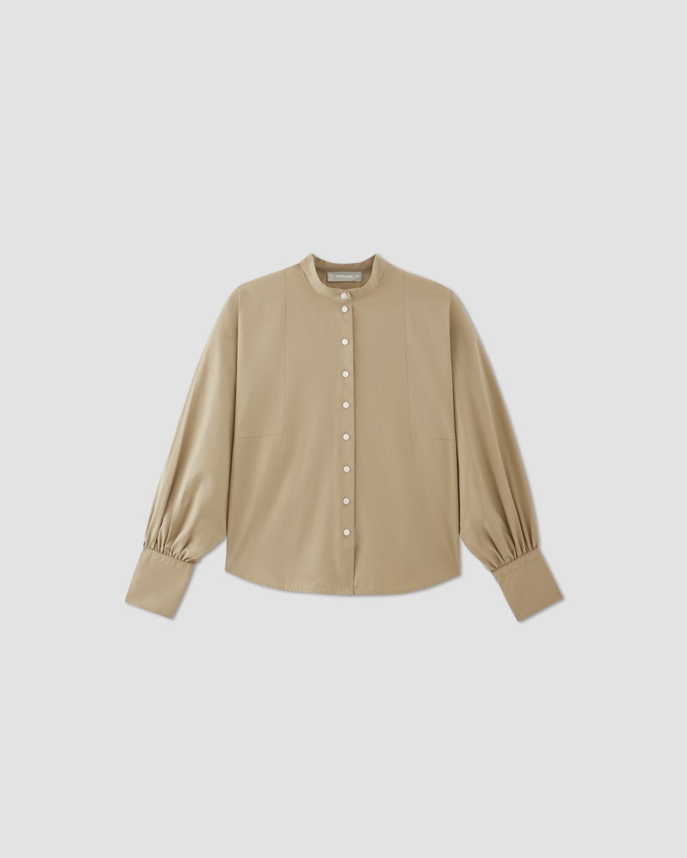 The Oversized Raglan Shirt in Cornstalk — alternate view