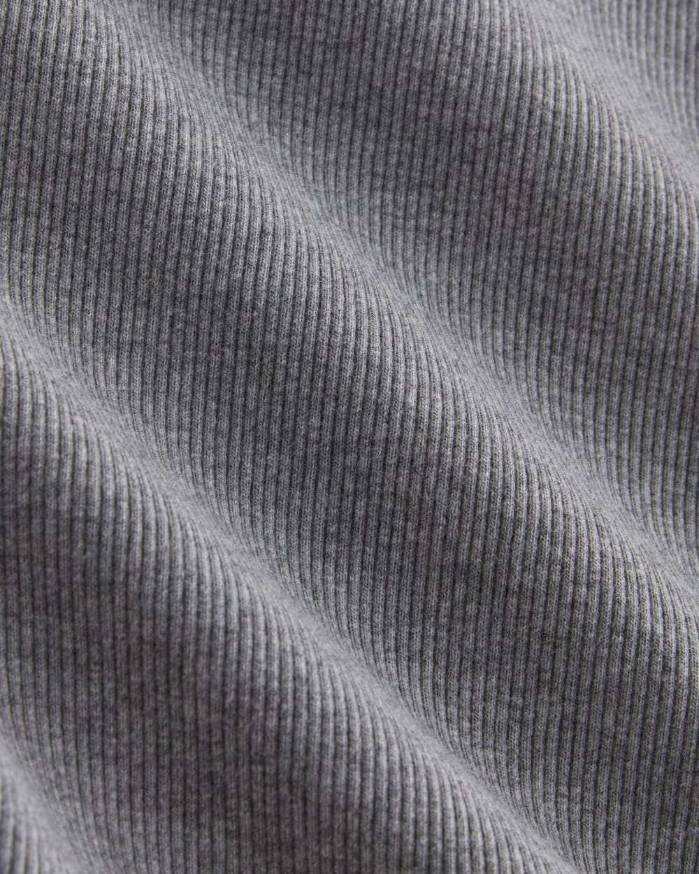 The Selfie Boatneck Tank in Mid Heather Grey — detail view