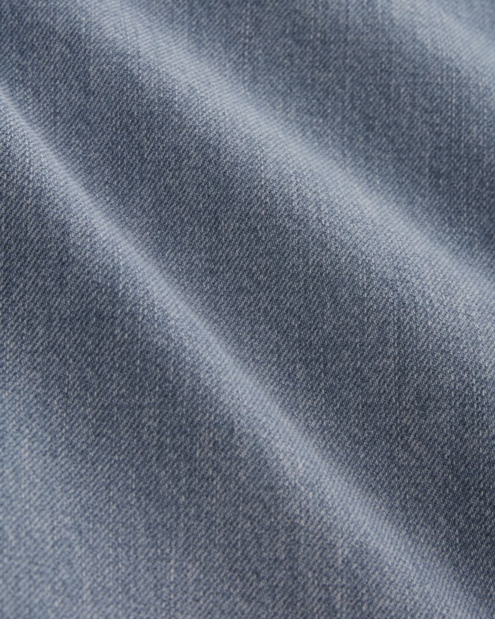 The Curve Overall in Light Indigo — detail view