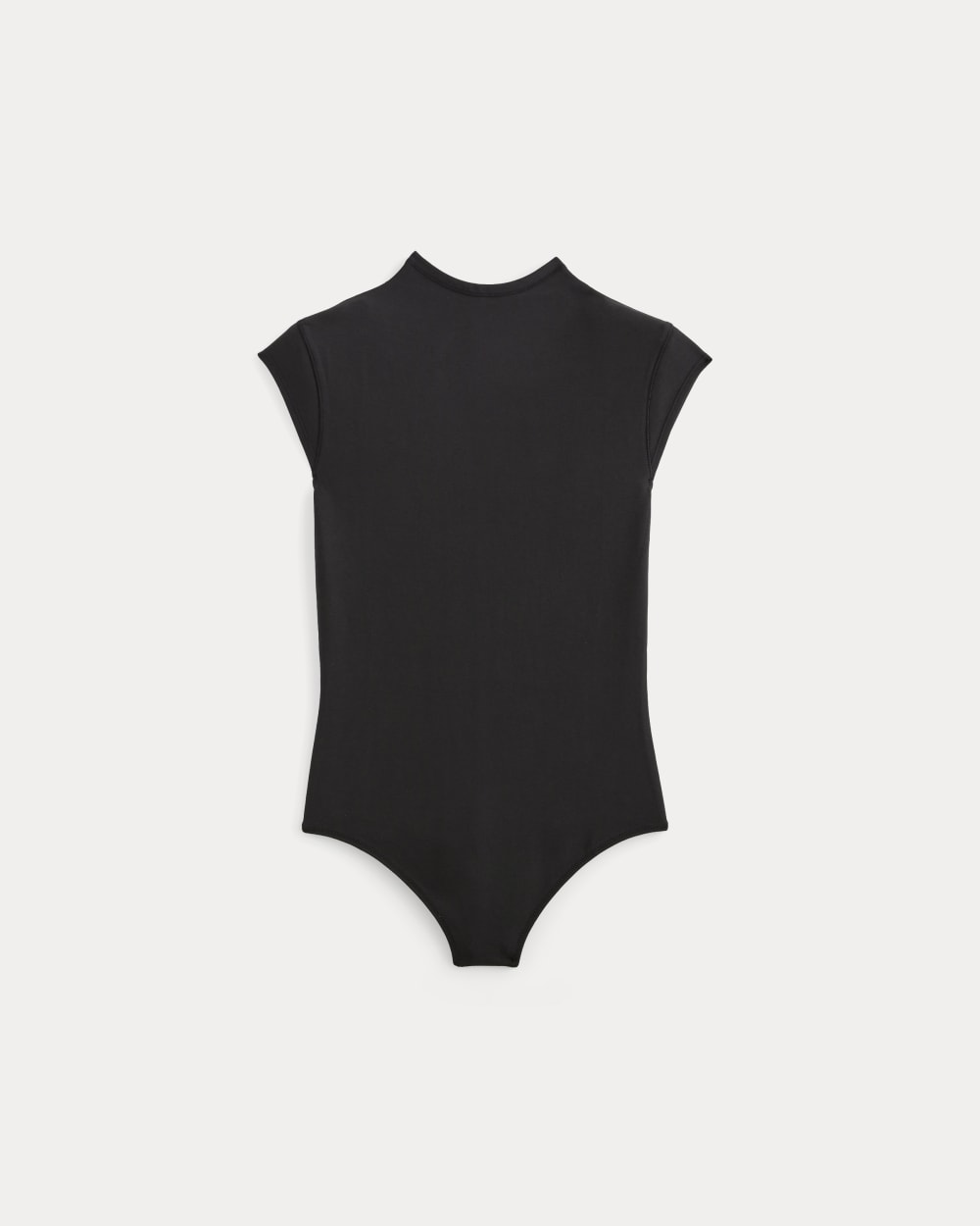 The Form Funnel-Neck Bodysuit in Black — alternate view