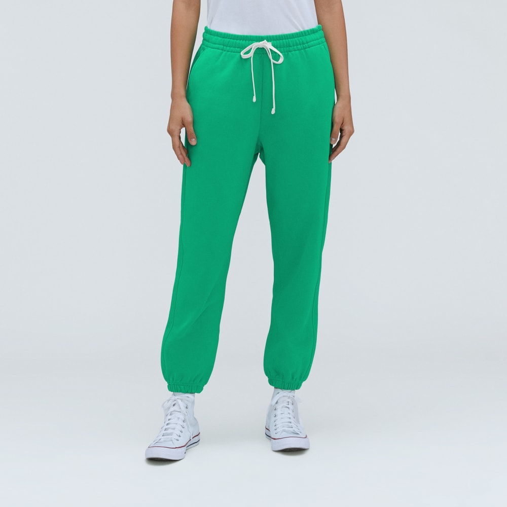 The Track Jogger in Bright Jade — alternate view