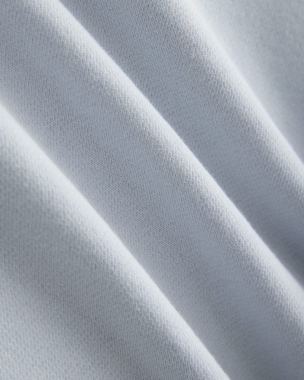 Lightweight Terry Blouson Crew in Skywriting — detail view