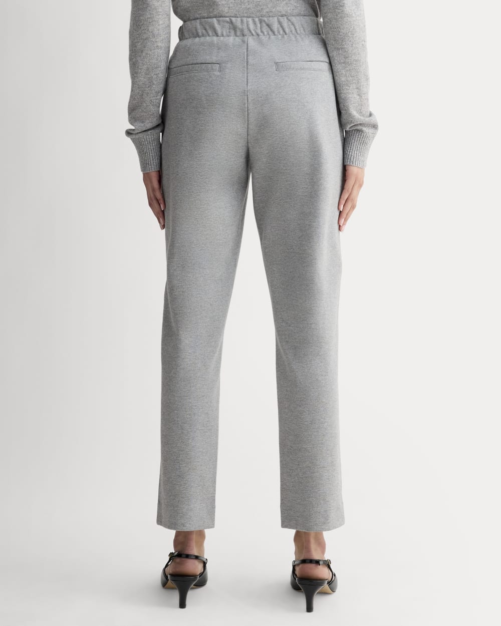 The Dream Pant® in Mid Heather Grey — detail view