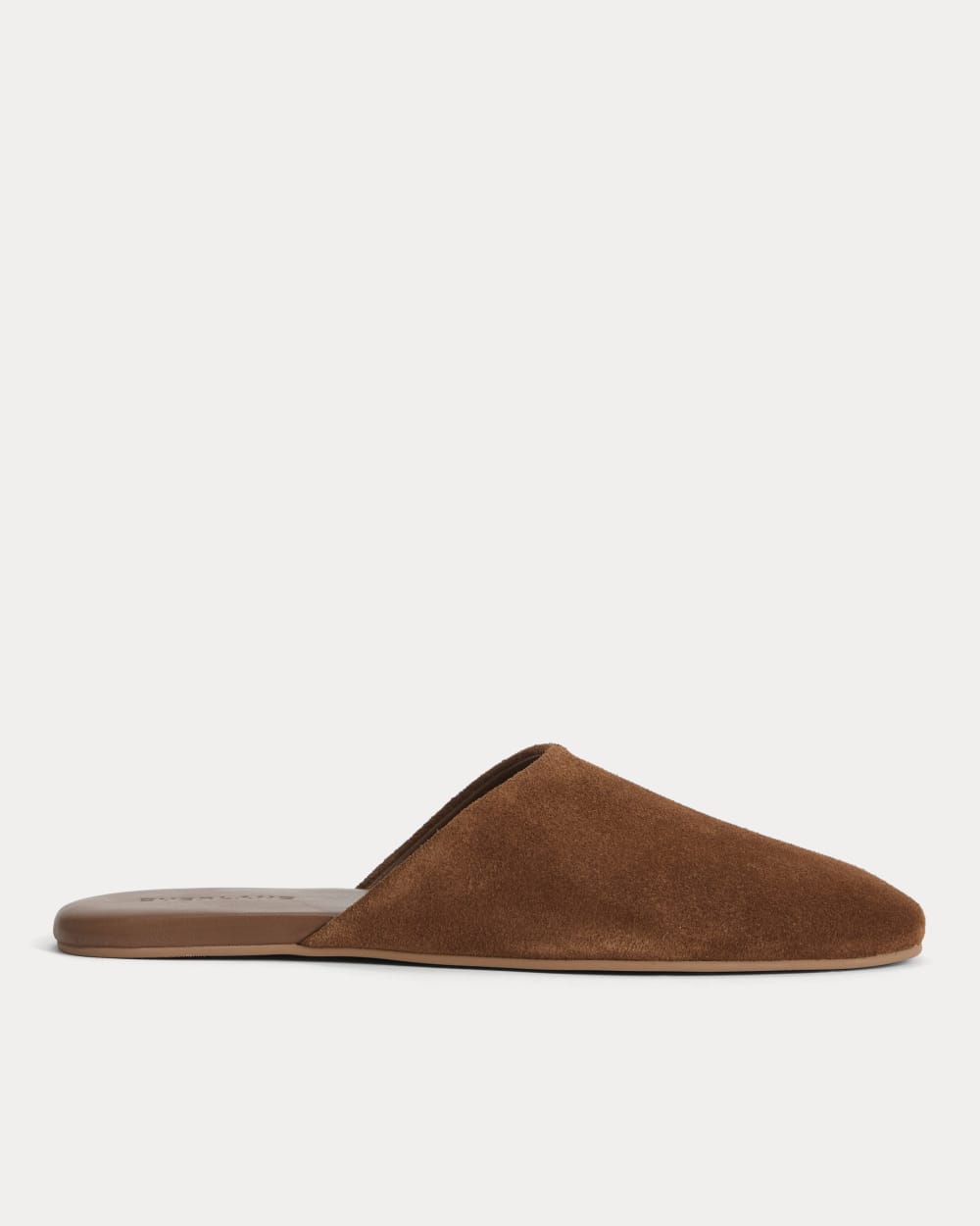 Glove Mule Slipper in Russet — front view